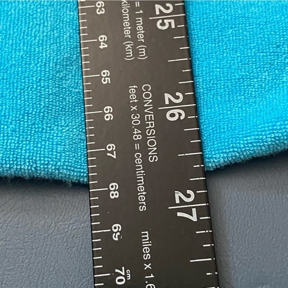 Quacker Factory Shirt Women’s Size 2X Longsleeve Blue PullOver - Picture 4 of 7